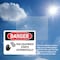 Signmission This Equipment Starts Automatically Danger Sign, Plastic, 10in W x 7in L, 2PK OS-2PACK-DS-P-710-L-2325 - alternate 4